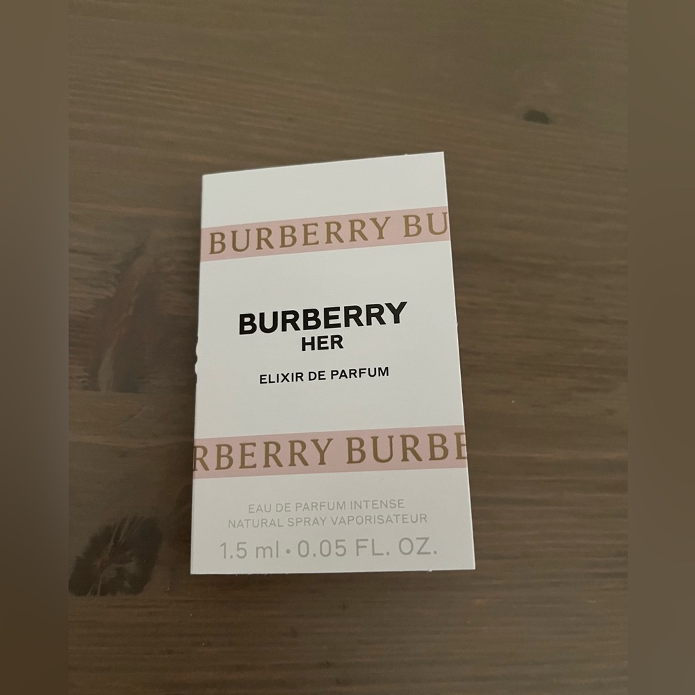 Burberry Her elixir 💞 sample